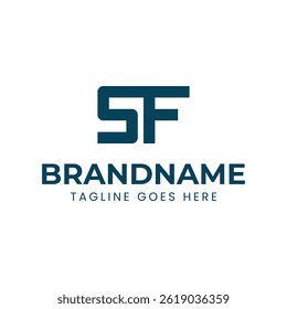 Buchstaben SF Monogram Logo, geeignet für jede Marke mit FS oder SF Initialen