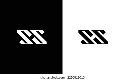 LETTERS SS LOGO OR S LOGO DESIGN OR CONCEPT