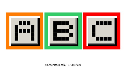 letters symbols