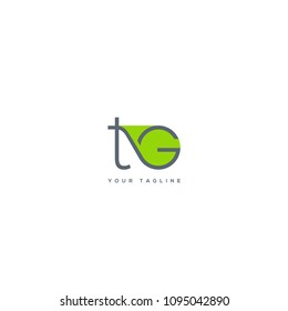 Letters T & G joint logo icon vector template.
