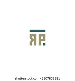 Letters TRP RPT Square Logo Minimal Simple Modern