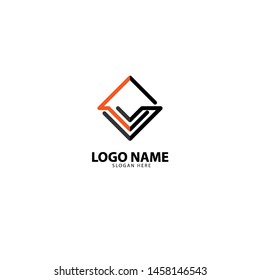 Letters V logo icon vector element design template vector illustration