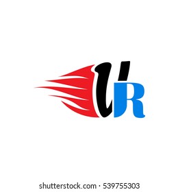 The letters VR and the flame for the company logo