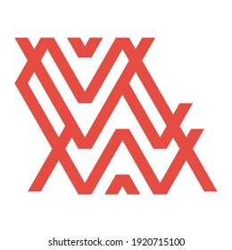 Letters VW Monogram Logo Design