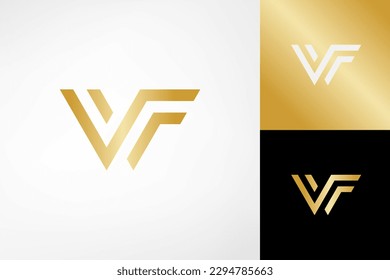The letters WF are combined into one simple monogram that is modern and sophisticated. The logo looks clean and timeless. A logo that fits any company.