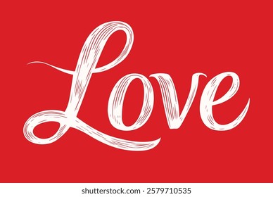 The letters of the word “Love”