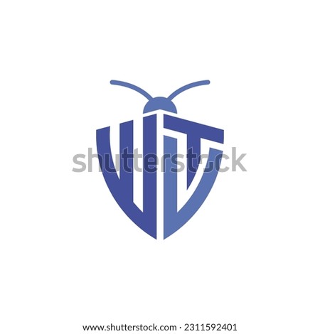 Letters WTV WVT Pest Control Logo