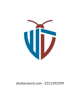 Letters WV Pest Control Logo