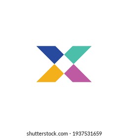 Letters X elegant logo, Modern Logo Design Vector
