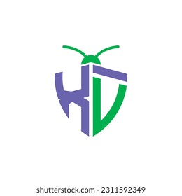 Letters XV Pest Control Logo