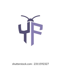 Letters YF Pest Control Logo