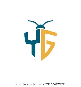 Letters YG Pest Control Logo