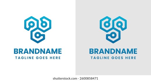 Letters YG or YA Technology Logo Set, symbolizing innovation, speed, and modern technology