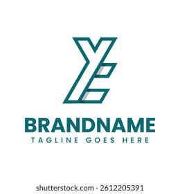 Letters YT or TY Monogram Logo, suitable for any brand with YT or TY initials