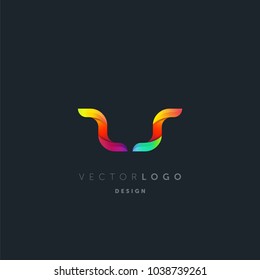 Letters Z S, Z & S logo, multi colour letters icon vector template.