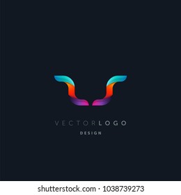Letters Z S, Z & S logo, multi colour letters icon vector template.