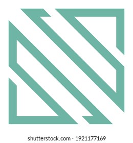 Lettes S Monogram Logo Design