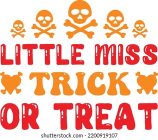 lettle miss trick or treat svg