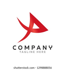 Lettr P Aggressive logo - vector