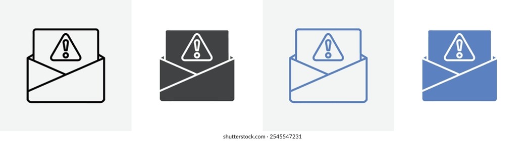 lettter error icon Group symbol or sign vector