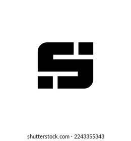 Lettter S modern logo design