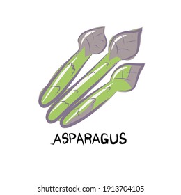 Lettuce, cabbage, broccoli, herbs, sprouts. Vegan, vegetarian set of icons with vegetables. Natural colors. Proper nutrition. Vegetable food. Vector isolated image.