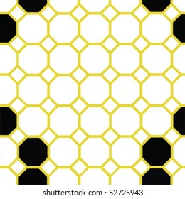 Lettuce cells with the black elements on edges
