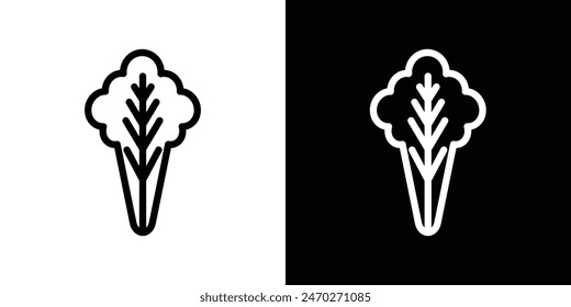 Lettuce graphics. Cabbage vegetable plant vector. Foliage leaves symbol.