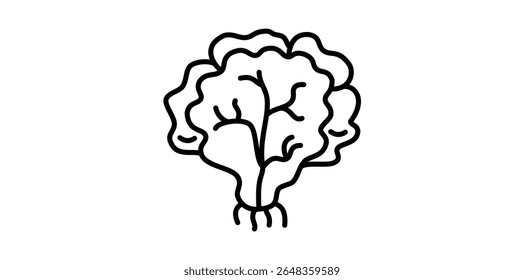 Diseño de iconos de lechuga para su proyecto