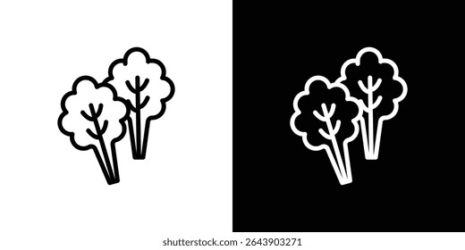 Lettuce icon Graphic vector set for ui design