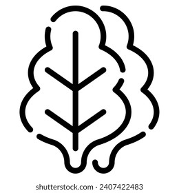 Lettuce icon illustration for uiux, web, app, infographic, etc