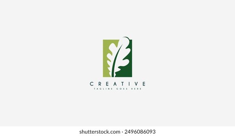 lettuce vegetable logo design vector illustration.