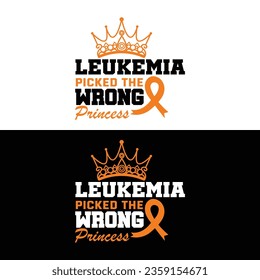 Leukemia Awareness, Leukemia Picked The Wrong Princesses
