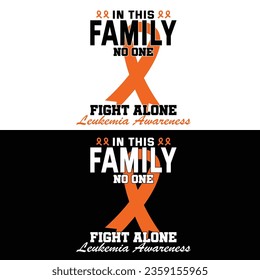 Leukemia Awareness, IN This Family No One Fights Alone Leukemia Awareness.