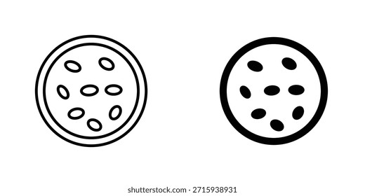 Colección de diseño de ícono de leucemia. Signo y Vector para diseños de interfaz de usuario