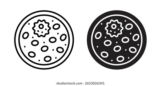 Icono de leucemia Ilustración de Plantilla de Vector de diseño de logotipo