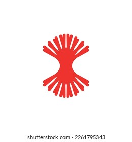 Leukemia icon. Simple style leukemia awareness poster background symbol. Leukemia brand logo design element. Leukemia t-shirt printing. vector for sticker.