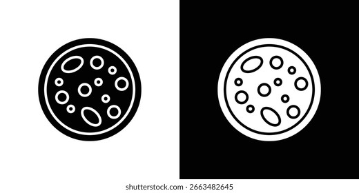 Leukemia icon symbol sign, vector, eps 10