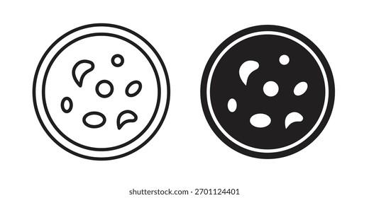 Icono de leucemia Vector colección. Vector ilustraciones de símbolos
