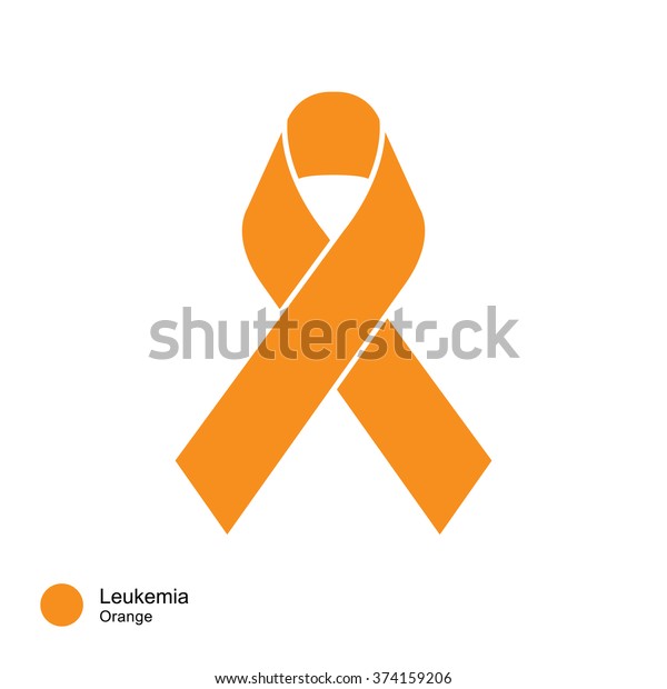 Leukemia Ribbon Vector Stock Vector Royalty Free 374159206 Shutterstock   Leukemia Ribbon Vector 600w 374159206 