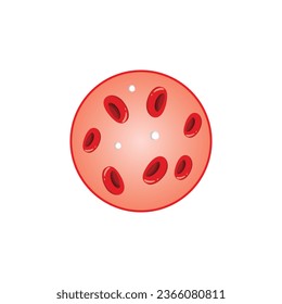 Leukopenia Concept Design. Vector Illustration.