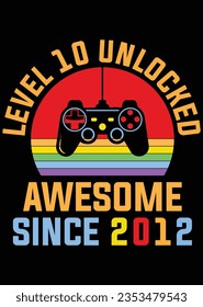 
Level 10 Unlocked Awesome eps cut file for cutting machine