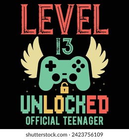 Level 13 Unlocked Official Teenager