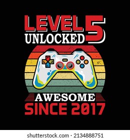 nivel 5 desbloqueado increíble desde 2017