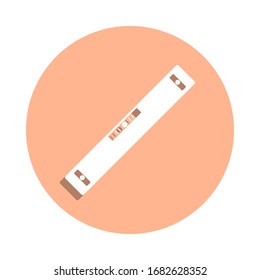 Icono de botón de calculadora de nivel. Glifo simple, vector plano de iconos de ingeniería para ui y ux, sitio web o aplicación móvil