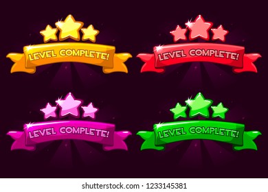 Level Completed Hd Stock Images Shutterstock