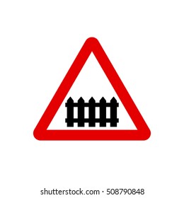 Level Crossing With Barrier Or Gate Ahead Images Stock Photos Vectors Shutterstock