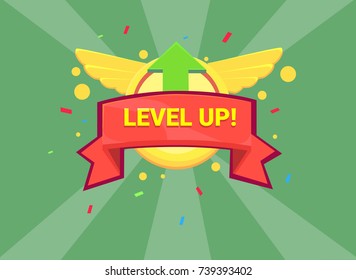 Level up game icon