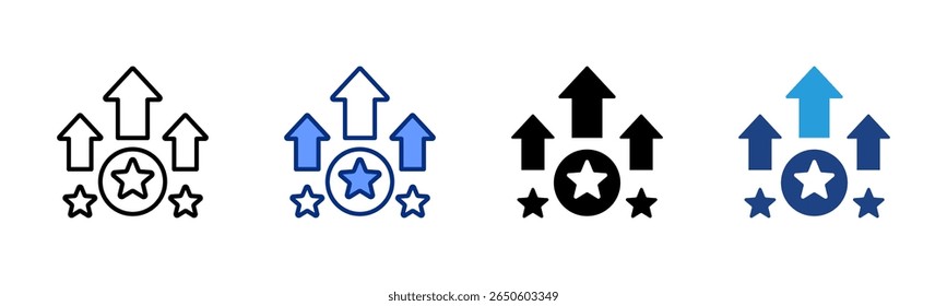 Level Up icon sheet multiple style collection