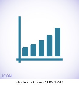 level icon,  stock vector illustration flat design